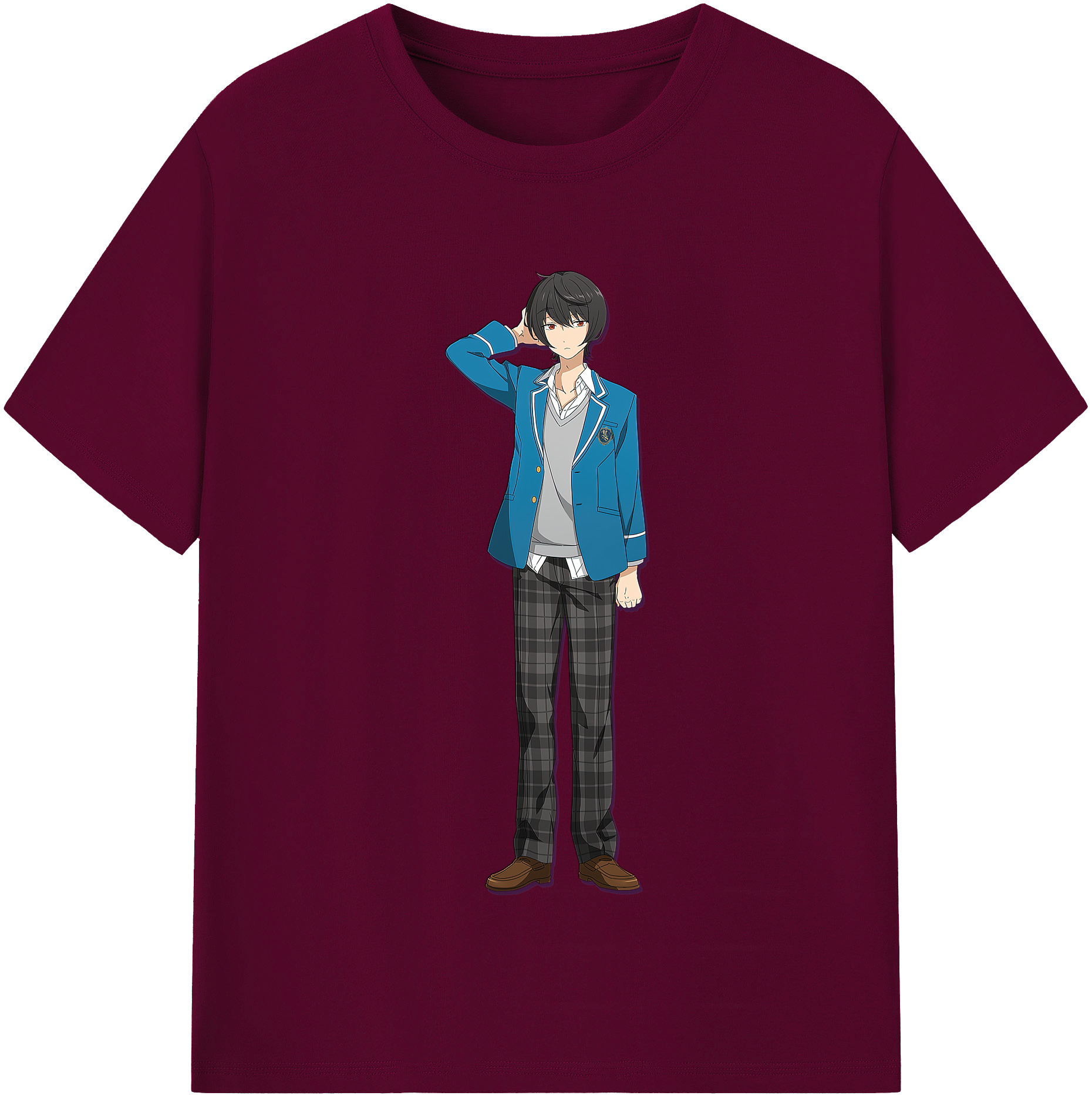 （画像用） あんさんぶるスターズ! Ensemble Stars レディースカジュアルプリントTシャツ（綿100％）